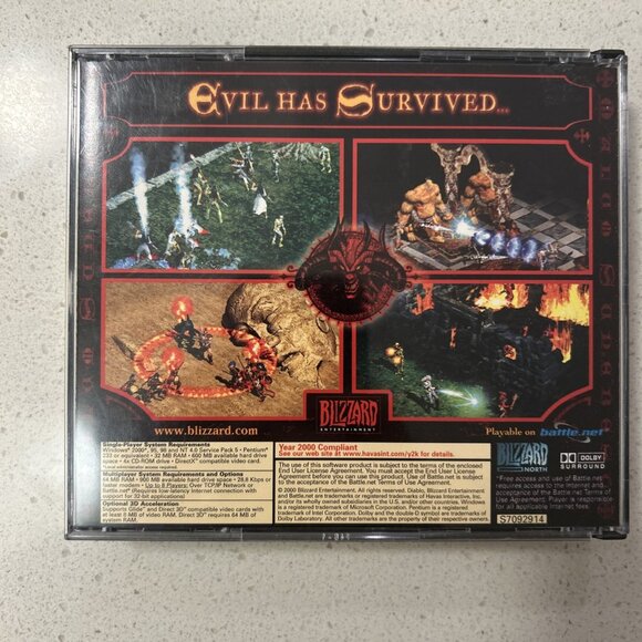 Diablo II (PC) Blizzard Entertainment - 3 Discs - Picture 2 of 4